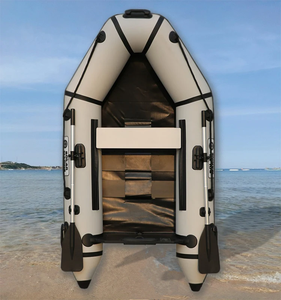 قارب ترانسوم رياضي زورق كاياك مطاطي مع شبشب للأماكن الخارجية أنشطة السلامة في الهواء الطلق - Product Image 4