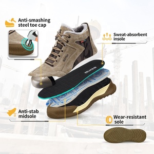 Per GUYISA nuove <span class=keywords><strong>scarpe</strong></span> di sicurezza europee esclusive moda esterna in acciaio <span class=keywords><strong>scarpe</strong></span> da lavoro resistenti OEM/ODM per l'inverno autunno estate - Product Image 2