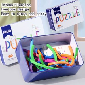<b>Kids</b> Intelligence Development Perfect Creative Gifts Montessori Matching Toys Toddler Sticks <b>Rings</b> Puzzle - Product Image 5