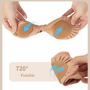 <span class=keywords><strong>Scarpe</strong></span> da Balletto Professionali in Tela Elasticizzata per Bambini e Adulti, <span class=keywords><strong>Scarpe</strong></span> da Danza con Suola Divisa Morbida per Danza Contemporanea e Moderna - Product Image 3