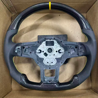 Volant en fibre de carbone personnalisé pour Volkswagen Golf 6 Golf 7 7.5 GTI GTD GTE R 2013-2020 Polo GTI Passat CC R-Line