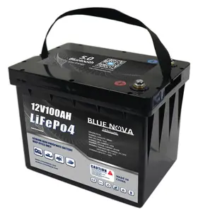 EU US stock12v 100ahリチウムイオンバッテリーとBluetooth充電式lifepo4バッテリー12v 200ahボート/キャンピングカー/ソーラー用