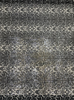 Prix de gros Tissu spandex classique à imprimé léopard 5mm avec broderie de paillettes pour jupes de femmes Robe de banquet