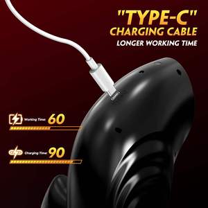 Elektrischer <span class=keywords><strong>Masturbator</strong></span> für Männer - Wasserdichtes TPE-Sexspielzeug mit 9-Gang-Rotationsfunktionen Automatischer Masturbationsbecher - Product Image 5