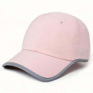 Gorra Deportiva de Alta Calidad para Mujer con Ribete Reflectante 3M, Gorra de Running Personalizada OEM sin Espalda para Cola de Caballo, Nuevo Diseño - Product Image 3