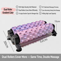 Rouleau en mousse EVA à double ventouse et points flottants 3D pour la récupération musculaire, la relaxation myofasciale, la gym à domicile et le yoga – Rouleau en mousse OEM