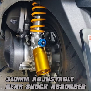 โช้คอัพหลังมอเตอร์ไซค์ GIORNO125 LEAD FINO MIO 310MM CLICK <span class=keywords><strong>SCOOPY</strong></span> รุ่นใหม่สำหรับรถแข่ง แบบถุงลมปรับแต่งได้ - Product Image 4