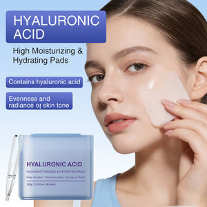 Lingettes hydratantes à l'acide hyaluronique IREV, marque privée, 80 lingettes pour le soin quotidien de la peau, lingettes en coton OEM. - Product Image 2