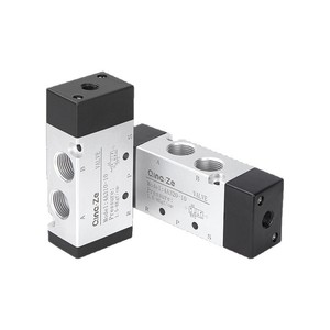 Válvula de Control Direccional Neumática Cinc-Ze 4A320-10 de Aluminio, 2 Posiciones, 5 Vías, para Aire y Agua - Product Image 1