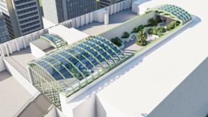 غرفة شمسية متحركة قابلة للطي من الألومنيوم والزجاج للاستخدام في جميع الفصول، زجاج مزدوج منخفض الانبعاثية - غرفة نوم خارجية أو مطبخ - Product Image 5