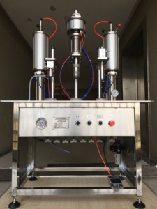 Máquina de Llenado de Aerosoles Semiautomática, Máquina de Llenado de Líquidos para Desodorante y Ambientador - Product Image 4