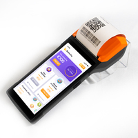 SDK de test gratuit H10P – Terminal de point de vente mobile portable avec Bluetooth et imprimante thermique USB 58 mm pour la loterie, la vente au détail et les commandes à emporter