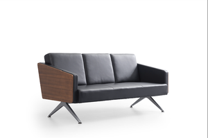 Muebles comerciales modernos, sofá seccional, muebles, sofá de oficina, conjunto de Material de cuero, sillón de <span class=keywords><strong>3</strong></span> plazas, sofá de oficina de negocios - Product Image 5