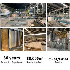 ประตูไม้ห้องนอนคุณภาพสูง ดีไซน์ทันสมัย ตกแต่งบ้านสวยงาม แกะสลักจากไม้เนื้อแข็ง กันเสียง กันความชื้น - Product Image 6