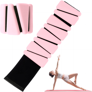 Équipement de fitness pour la maison : Ensemble Pilates, poids de <span class=keywords><strong>cheville</strong></span> et de main en silicone, barre, haltères, anneaux, tapis de yoga, ballon souple - Product Image 2