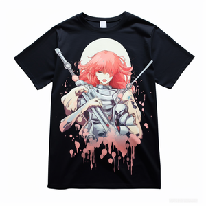 Camiseta OEM Camisetas Personalizadas Impresión sublimación poliéster secado rápido <span class=keywords><strong>Anime</strong></span> Unisex Casual camiseta <span class=keywords><strong>para</strong></span> hombres y mujeres - Product Image 5