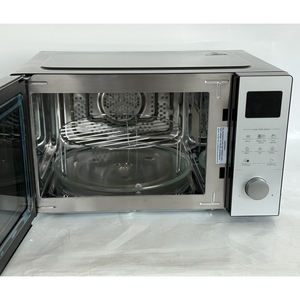 Horno <span class=keywords><strong>Microondas</strong></span> con <span class=keywords><strong>Grill</strong></span> y Pantalla LED de 30L (1.2 Pies Cúbicos) para Uso Doméstico, 220V, Encimera, Eléctrico, con Bloqueo Infantil, Acero Inoxidable - Product Image 6