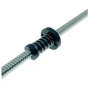 1pc 3D מדפסת T8 פום אנטי Backlash אגוזים עבור עופרת 2mm 4mm 8mm הליכי Acme מוט לחסל את פער אביב DIY CNC אביזרי