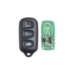 314Mhz Remote key For Toyota Highlander Camry Solara Corolla Sienna 2002 2003 2004 2005 2006 HYFCC ID: GQ43VT14T