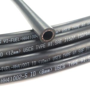 SAE J1527 ISO7840 3/4 인치 19mm 충전기 롤 블랙 해양 연료 호스 - Product Image 1