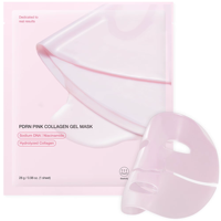 Masque en hydrogel pour le visage au collagène anti-âge pour peaux sensibles et mixtes, sans cruauté, format voyage, liftant et raffermissant