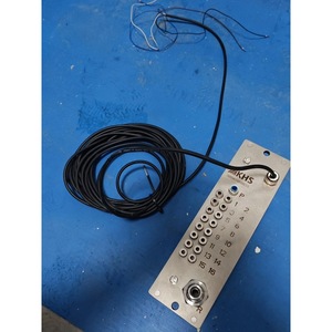 Accesorio para Panel de Control Neumático Industrial con Placa Metálica y Cable para Equipos de Automatización, Pieza 1020703026 - Product Image 1