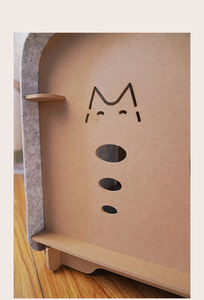 Casa de <span class=keywords><strong>madera</strong></span> para mascotas para interiores y exteriores, <span class=keywords><strong>jaula</strong></span> de <span class=keywords><strong>madera</strong></span> para perros y gatos, extraíble, grande, de lujo, a la moda, para todas las estaciones - Product Image 5