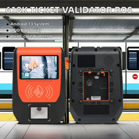 Cardlan Public Transport Qr Reader Bus Nfc Card Reader Linux Pos Terminal Bus Ticketing Machine