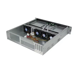 Tay nghề tinh tế 2U trao đổi nóng GPU trường hợp máy chủ mATX Rackmount Chassis với 8 Vịnh và fan hâm mộ ATX Yếu tố hình thức Chứng Khoán đã sẵn sàng - Product Image 6