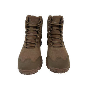 Stivali Tattici da Addestramento Alti da <span class=keywords><strong>Uomo</strong></span> Nuovo Stile di Tendenza Durevoli e Comodi <span class=keywords><strong>Suola</strong></span> in Gomma Pelle Artificiale Tutte le Stagioni - Product Image 1