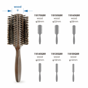แปรงผมไม้ธรรมชาติสำหรับการพันกันอย่างอ่อนโยน - Product Image 1