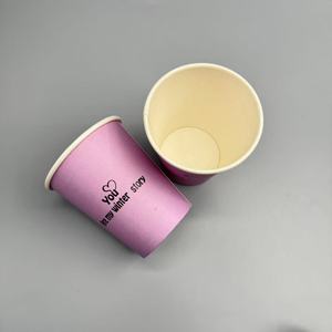 แก้วกาแฟกระดาษแบบใช้ครั้งเดียวพร้อมฝาปิด พกพาสะดวก - Product Image 2