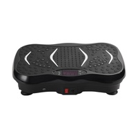 Meilleures ventes : Plaque vibrante de fitness Jitter, machine de perte de poids, plaque vibrante électrique Crazy Fit pour massage et entraînement du corps entier