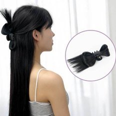 Onda naturale sciolta onda profonda crespina diritta allentata donne nere che puliscono i placcaggi spille fagotto per capelli per matrimonio 22 pollici - Product Image 1