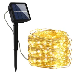 Jardim solar IP65 à prova d'água para exterior LED Energy Christmas LED luz de corda 2024 em promoção