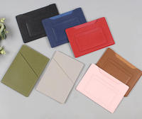 Dompet Perjalanan PU Unik untuk Perjalanan Bisnis, Tempat Kartu Bank Multiguna, Kapasitas Besar, Hadiah Promosi Perusahaan Agen Perjalanan