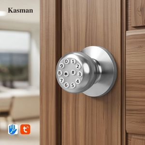 Kasman harga sumber kunci tombol pintar pengunci pintu manufaktur Tiongkok Ttlock Smartlock dengan baterai Lithium - Product Image 1