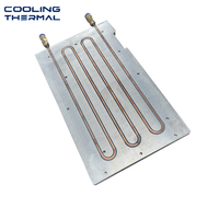 Placa Fría de Aluminio Soldada por Fricción Personalizada con Microcanal Interno para Módulo de Refrigeración de CPU, GPU y Servidor