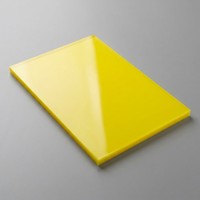 JULI Feuille vierge en acrylique coulé pour peinture pastel, modèle acrylique pastel mélangé, 12x16 pouces, 3mm, format découpé au laser 1/8