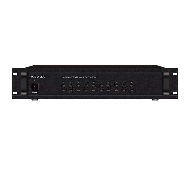 RT-10MXD 10channels pa System Audio matrix Speaker Selector Switch