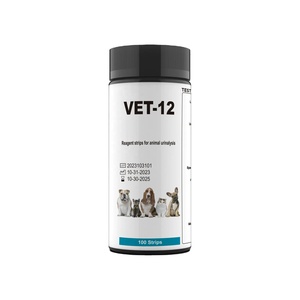 Bandelettes réactives pour l'<span class=keywords><strong>analyse</strong></span> d'urine animale à usage domestique Vet 12, équipement de test à 12 paramètres pour chiens et chats - Product Image 2