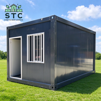 Maisons préfabriquées, maisons conteneurs 20 pieds, toilettes portables personnalisables pour les chantiers de construction en plein air