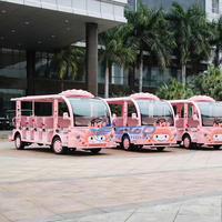 XCEGO Nouveau Bus Électrique Urbain Classique Coral Baby, Autonomie 150 km, 6 Mètres, 17 Places, Châssis en Acier, Couleur Personnalisable