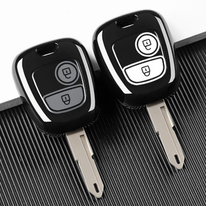 Coque de protection de clé de voiture de haute qualité pour Peugeot 107 <span class=keywords><strong>206</strong></span> 207 307, accessoires de protection en TPU, clé sans clé, 2 boutons - Product Image 1
