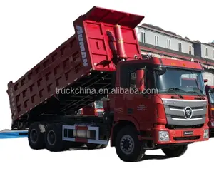 375HP Auman 6x4 Nặng Dumper 45 tấn foton xe tải