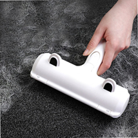 Autonettoyant Portable réutilisable toilettage peluches poils d'animaux fourrure dissolvant rouleau brosse pour chat chien canapé meubles tapis
