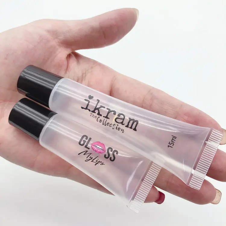 Plastic Slang 8 Ml Lipstick Verpakking Lipgloss Container Lipgloss Verpakking Geëxtrudeerd Lipgloss Buis