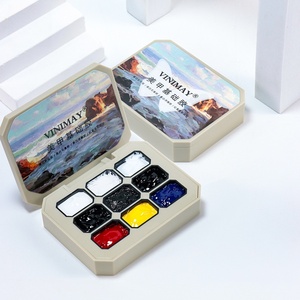 2025 nueva tendencia esmalte de uñas de Gel UV sólido de 9 colores de paleta de colores base 9 rejillas sin limpieza estilo francés líquido <span class=keywords><strong>Nagellack</strong></span> - Product Image 6