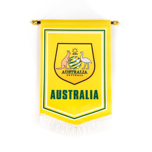 ธงแขวนสองด้านห้าเหลี่ยมสำหรับทีมฟุตบอลชาติบราซิล อาร์เจนตินา เยอรมนี เนเธอร์แลนด์ อังกฤษ ฝรั่งเศส ปี 2026 - Product Image 6