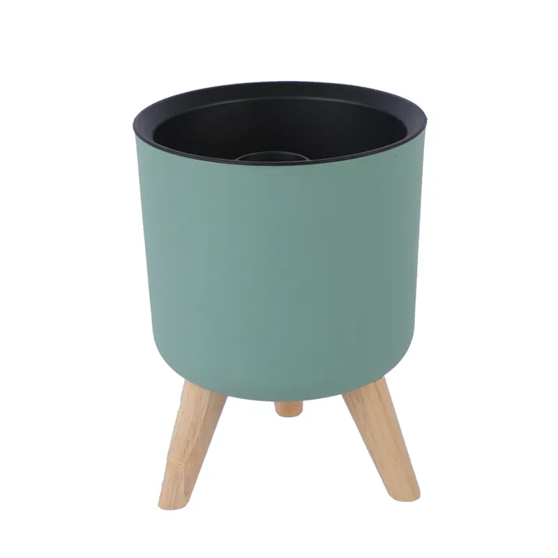 The Latest Design Plastic Flower Pot Large Outdoor Printing Planters